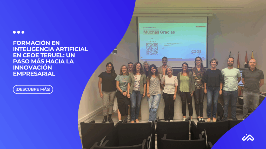 Formación en Inteligencia Artificial en CEOE Teruel: un paso más hacia la innovación empresarial