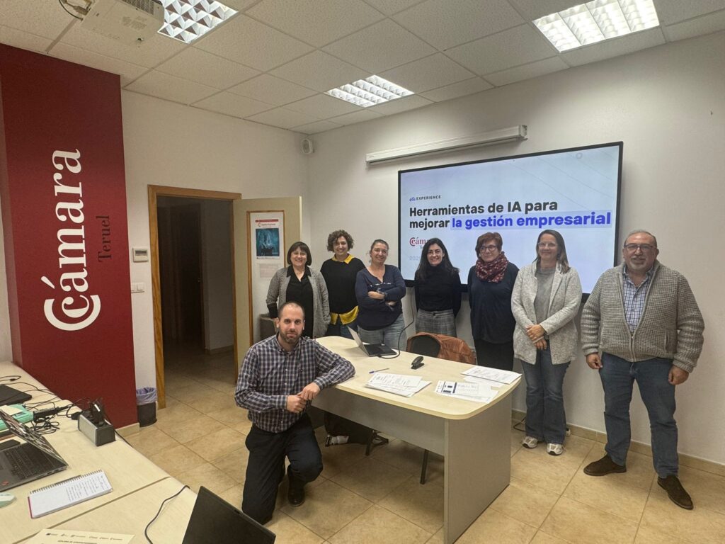 Alberto Laplaza en camara alcañiz programa españa emprende IA